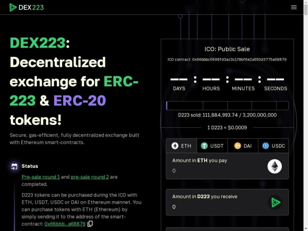 dex223.io